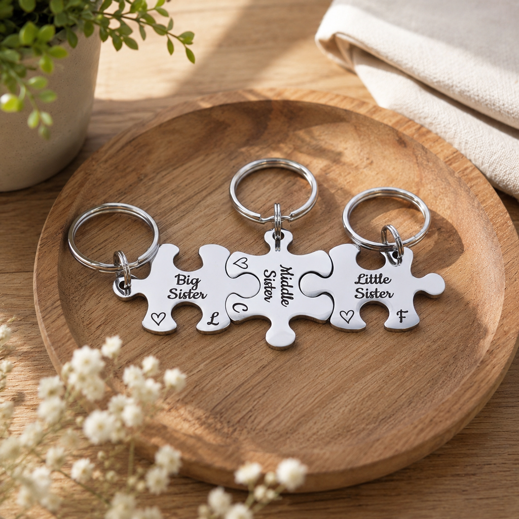 Sister's Puzzle Keyring