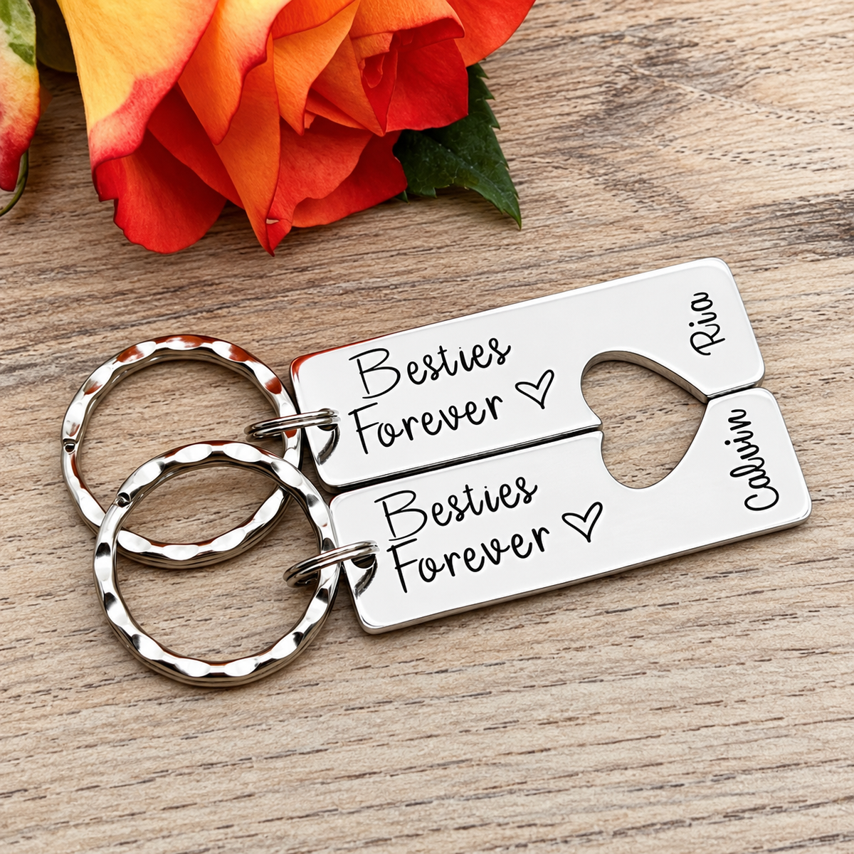 Besties/Best Friends Keyrings