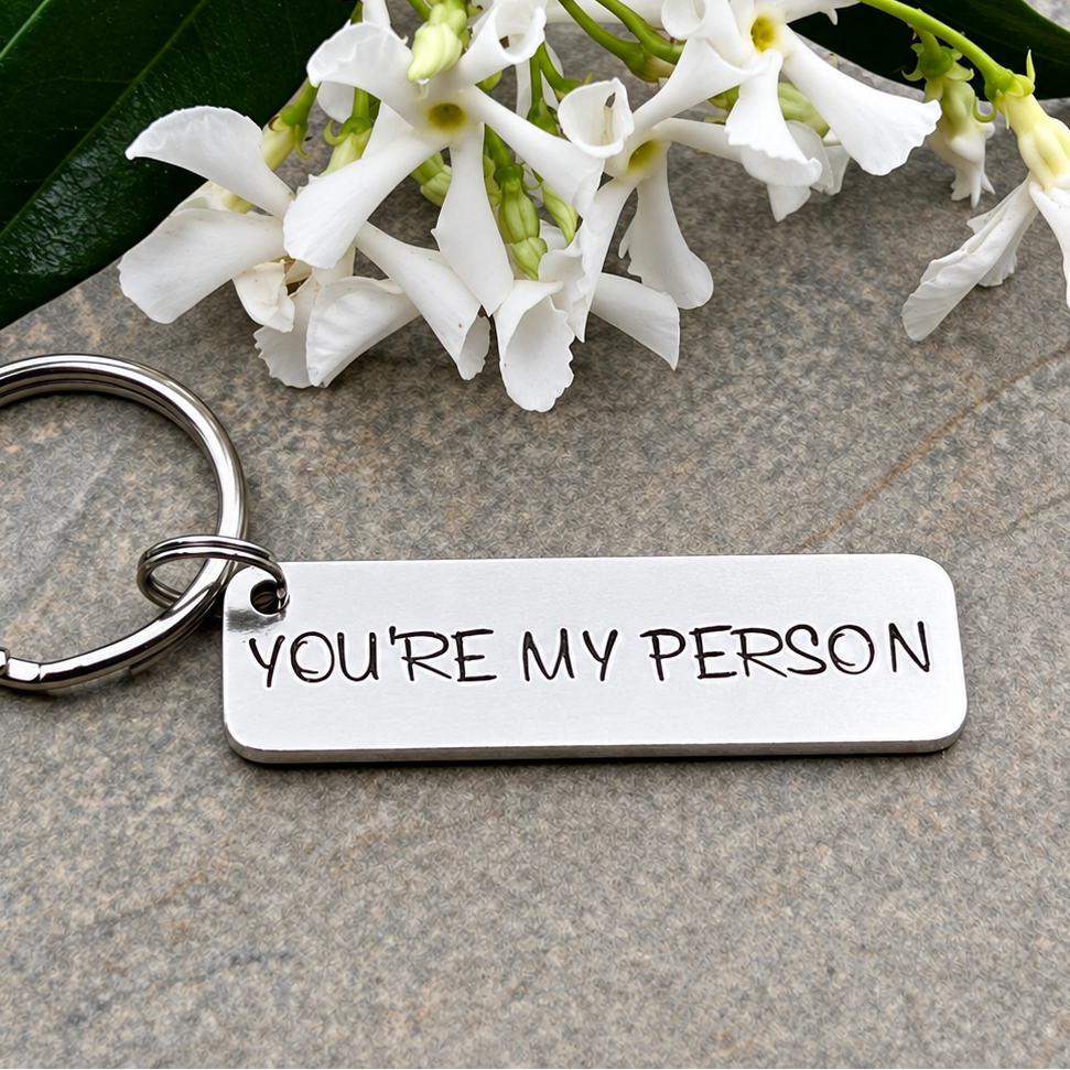 'You're my person' Keyring