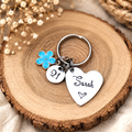Personalised Birthday Keyring, 21st Birthday Gift for Her, Custom Name Keychain