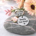 New Driver Keyring, First Car Gift, New Car Personalised Name Keyring