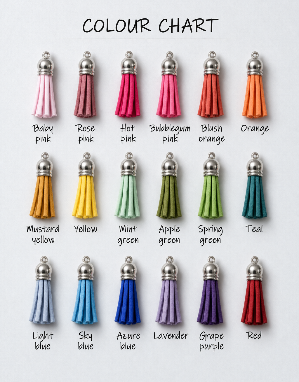 Personalised Auntie Keyring, Name Keyring with Tassel
