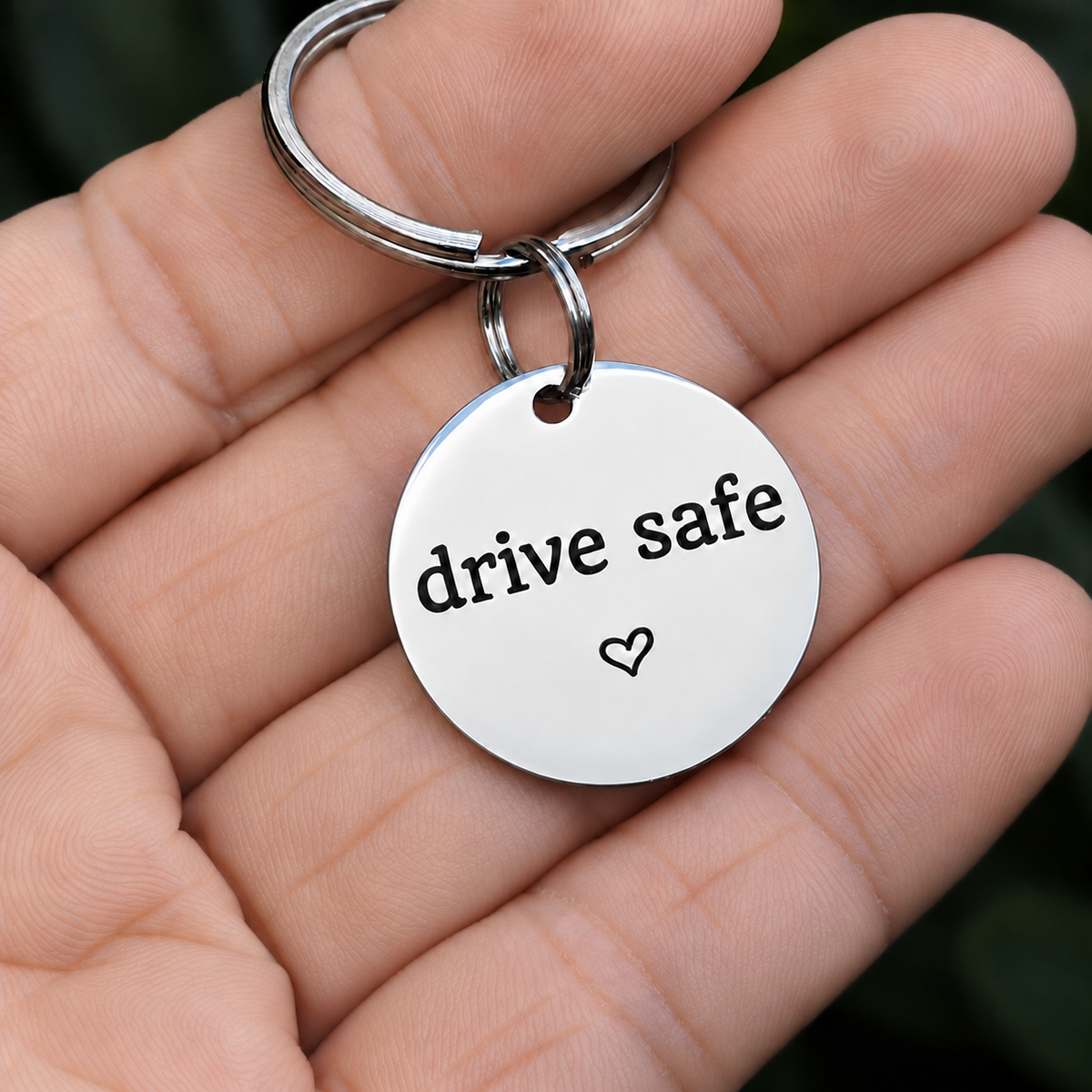 Personalised Drive Safe Keyring – New Driver Gift