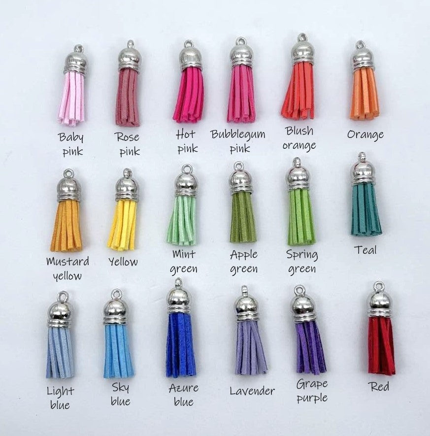 Personalised Name Keyring, Name Bag Charm