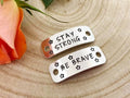 'Stay Strong Be Brave' Trainer Tags