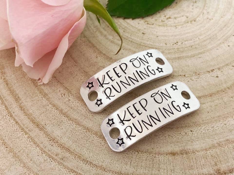 'Keep on running'  Trainer Tags
