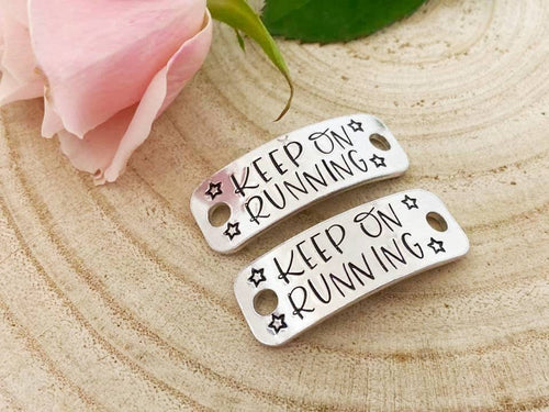 'Keep on running'  Trainer Tags