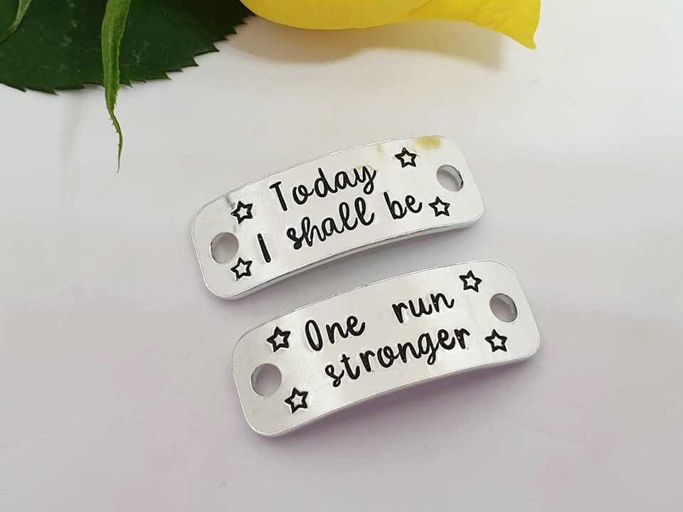 'Today I Shall Be One Run Stronger' Trainer Tags