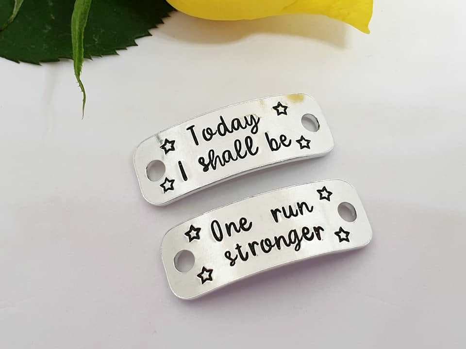 'Today I Shall Be One Run Stronger' Trainer Tags