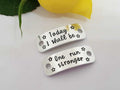 'Today I Shall Be One Run Stronger' Trainer Tags