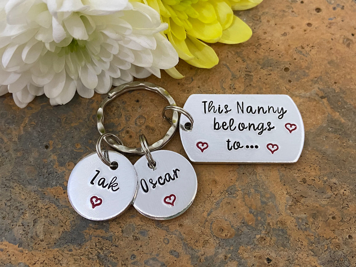 'This Nanny Belongs To' Keyring