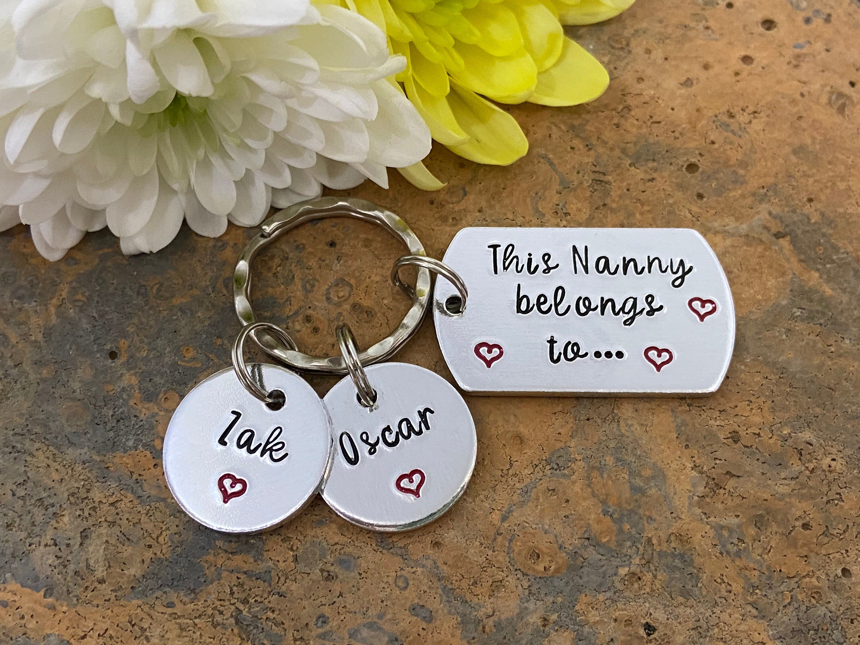 'This Nanny Belongs To' Keyring