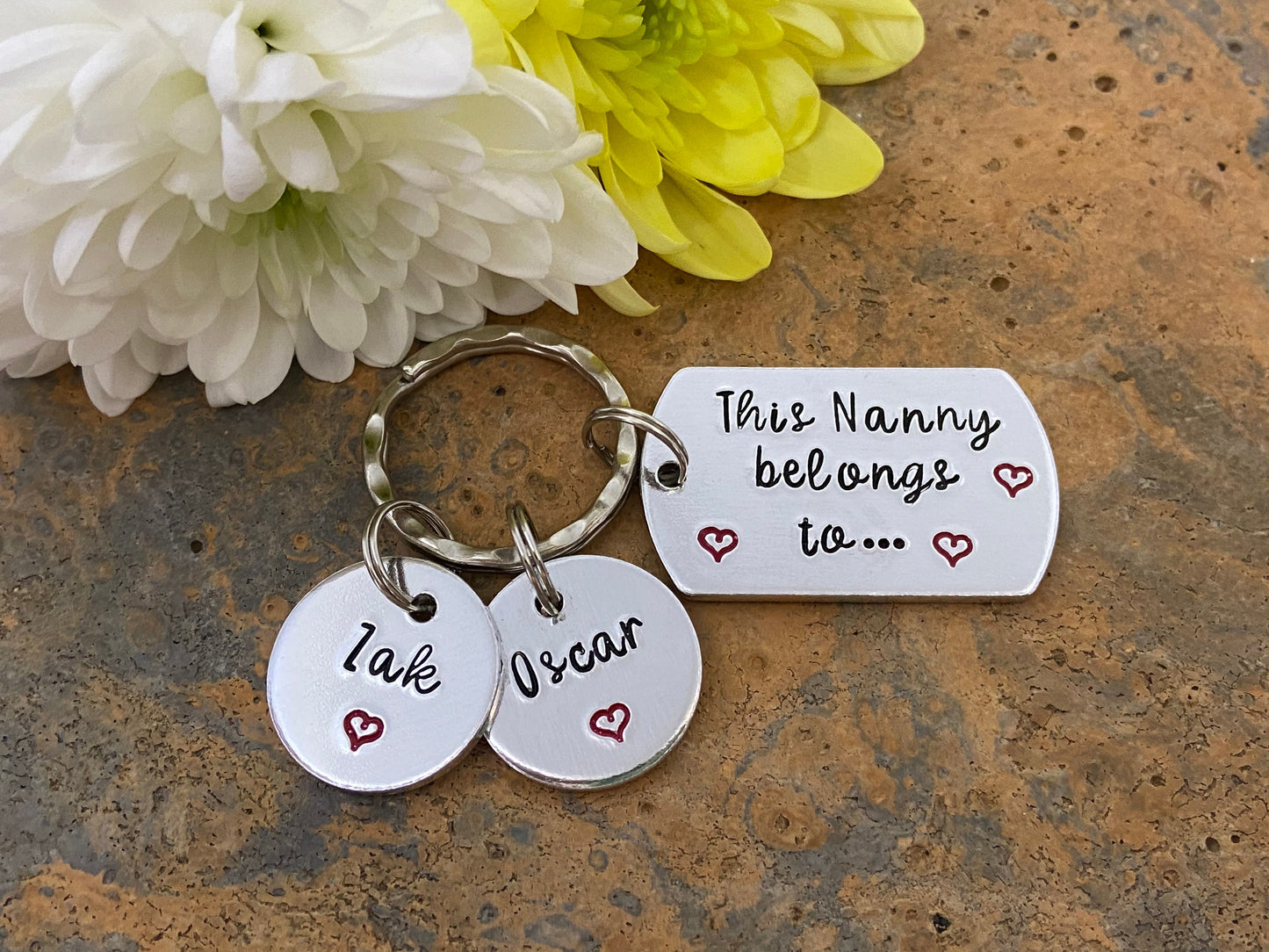 'This Nanny Belongs To' Keyring