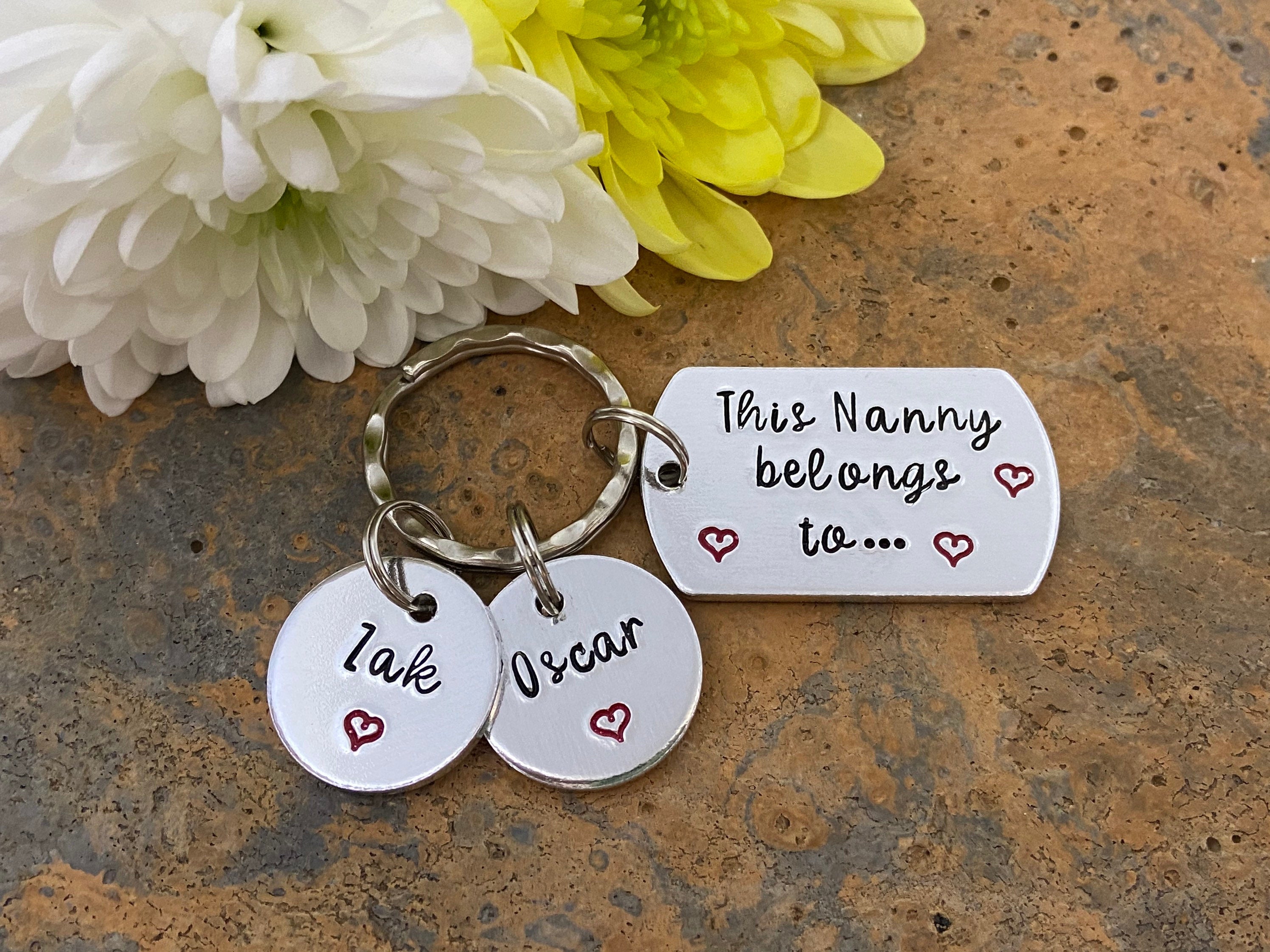 'This Nanny Belongs To' Keyring