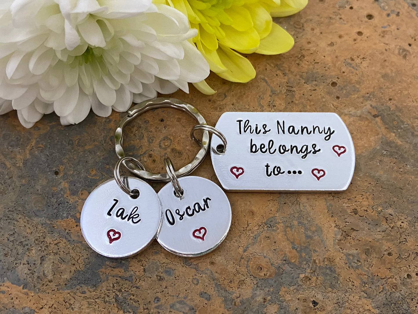 'This Nanny Belongs To' Keyring