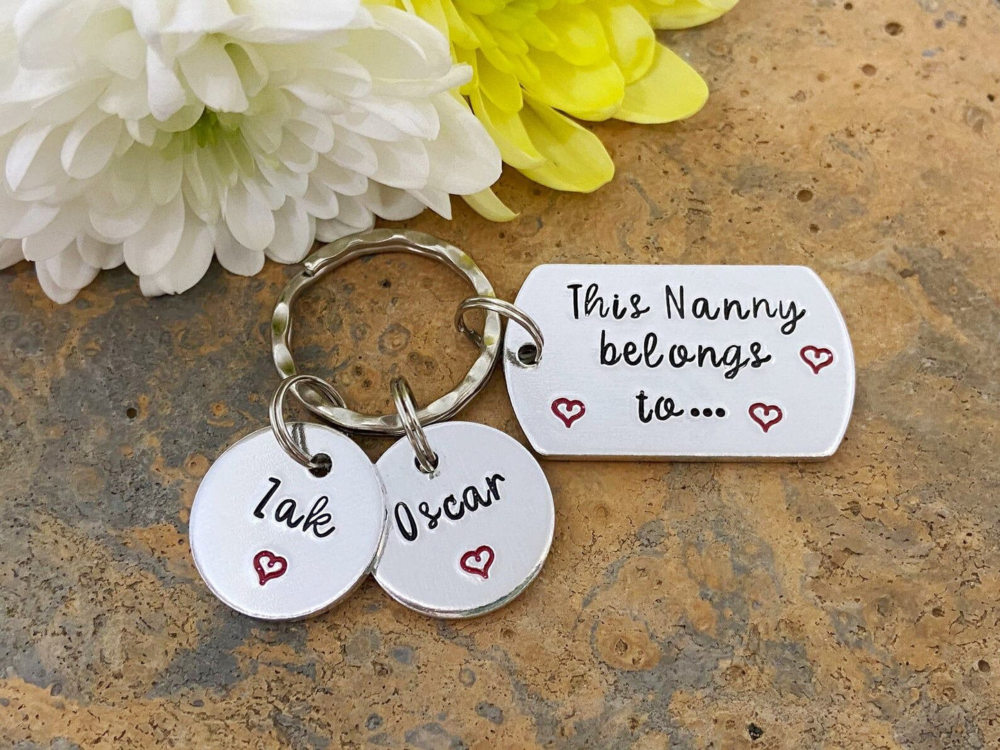 'This Nanny Belongs To' Keyring