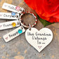 'This Grandma belongs to' Keyring with Swarovski Birthstones