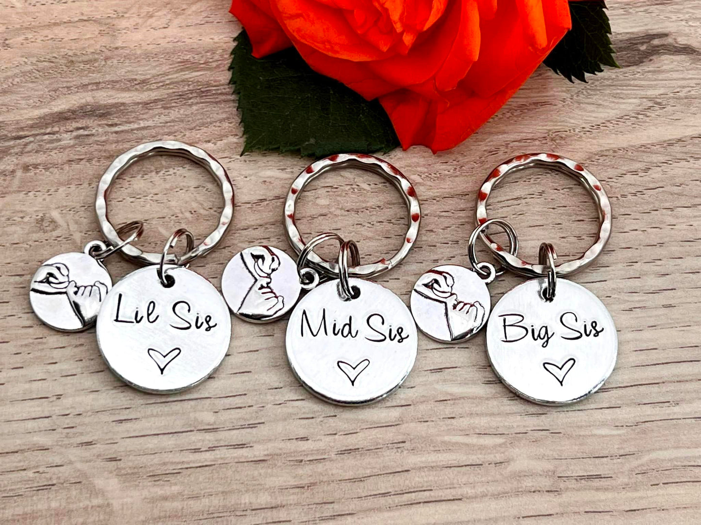 Pinky Promise Sister's Keyring