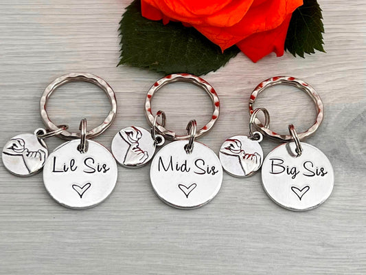 Pinky Promise Sister's Keyring