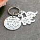 'Daddy's little dinos' Keyring