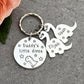 'Daddy's little dinos' Keyring