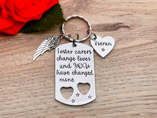 Foster Mum/Foster Carer Keyring