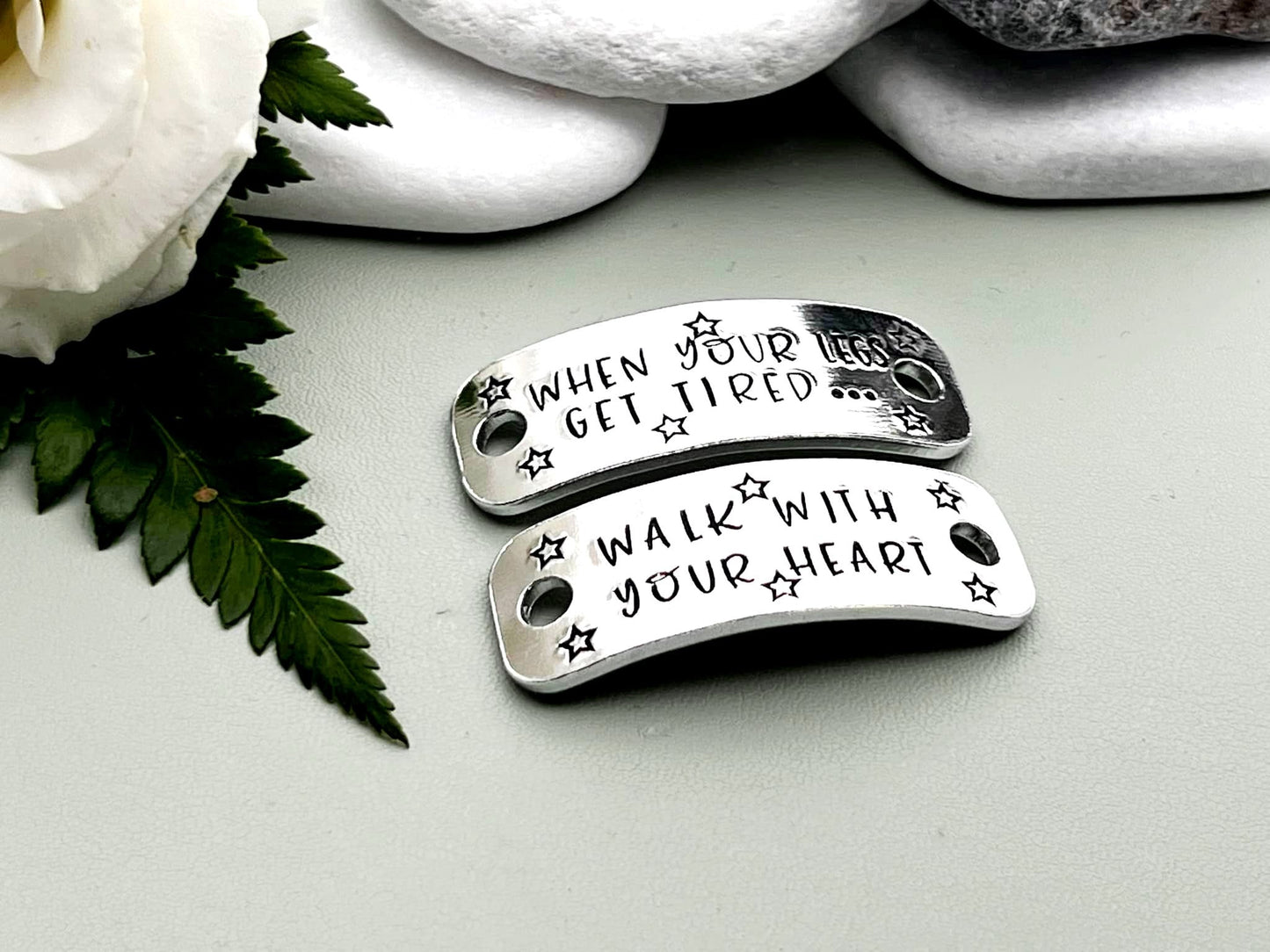 'When Your Legs Get Tired' Trainer Tags
